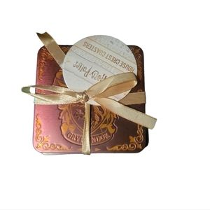NWT 4 Harry Potter House Crest Coasters